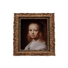 4x4 Vintage Square Picture Frame, Small Antique Gold Frame picture