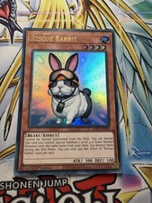 Yugioh Rescue Rabbit Ultra Rare - RA02-EN008 1st Edition - English picture
