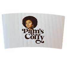 Pam’s Coffy Cup Sleeve Quentin Tarantino Pam Grier Vista Theatre LA - White picture