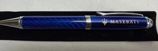 Maserati Carbon Fiber Pen (Blue) - Automotive Accessories picture