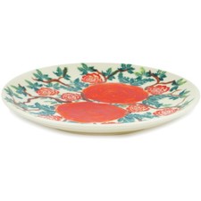 Polish Pottery Dessert Plate 7½-inch Thornless Beauty UNIKAT Handmade Poland picture