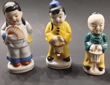 Vintage L J  Occupied Japan Lot Of 3 Figurines  picture