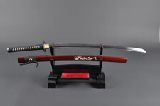 Whirling Cloud Katana - 1045 Carbon Steel Hand Forged Full Tang Battle Ready picture