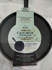 Pre seasoned Cast Iron Fajita Skillet 8