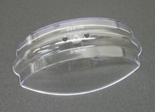 Two (2) Duncan Parking Meter Clear Plastic Lens, Dome, NEW Not Imitation picture