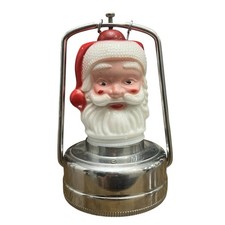Vintage 1950s Rose Hong Kong Santa Face Battery Operated 5
