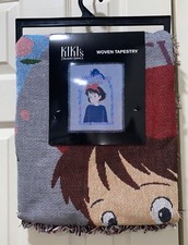NWT - Studio Ghibli - Box Lunch - Kiki's Delivery Service - Woven Tapestry/Throw picture