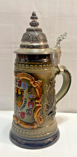 Vintage Romertruhe Made In Frankfurt West Germany Beer Stein Excellent Read picture