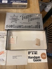 FIE Tex 22 Texas Ranger Revolver Pistol EMPTY Gun Box + Paperwork picture