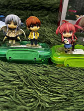 Angel Beats Mini Figurine Lot Tenshi Kanade Otonashi Yuu & Yui Chibi Figures picture