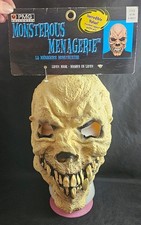 NOS Vintage 2006 Paper Magic Group (PMG) Latex Scary Skeleton Mask picture