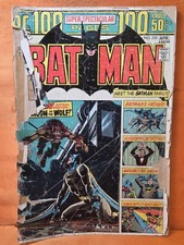 🍓 Batman #255 KEY 1st APP Anthony Lupus Neal Adams DC 1974 Very Low Grade B5 picture