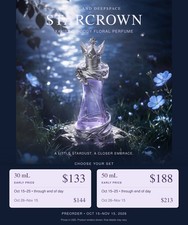 Love and Deepspace Xavier starcrown Perfume 30ml/50ml Preorder 2026 New picture