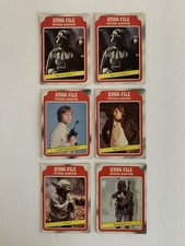 1980 Topps Star Wars Empire Strikes Back Star File Lot of (6) ~ Duplicate Vader picture