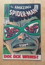 Amazing Spider-Man #55 - 1967 - Doc Ock Wins Marvel Comics Stan Lee John Romita picture