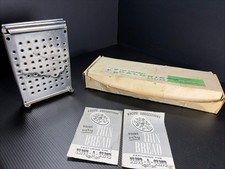 Vtg Slice-a-Slice Ace Mfg Stainless Steel Bread Slicer MCM 1950s picture