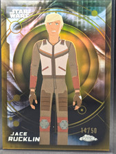 Star Wars Topps Chrome Resistance 2026 Card #107 Jace Rucklin 14/50 picture