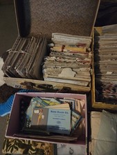 Vtg Lot 500+ Handwritten Letters Post Cards Ephemera Military 1940s Wash DC picture