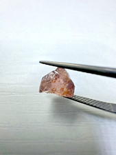 Sapphire *rare* peach purple clean  faceting rough gemstone Tanzania 3.31 carats picture
