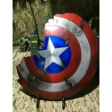 Marvel Captain America Shield Metal 1:1 Avengers Broken Prop Replica Legends 22 picture