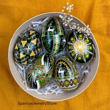 Traditional Ukrainian symbol Pysanky Easter ornaments Real Ukrainian Easter eggs picture
