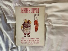 Jerry's Joint Restaurant Menu Los Angeles CA 1935 Vintage 1930's picture