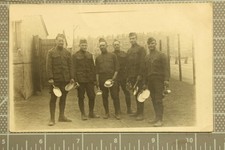 WW I In Mess Line HQ Co 3rd Pioneer Inf 1919 Rotterdam Holland Book4S-K picture
