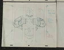 1987 She-Ra Hordak Original Animation Layout Art The Inspector Lot he-man motu picture