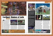 2001 EverQuest Shadows Of Luclin PC Original Advertisement / Retro Promo vr5 picture