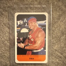 Das Quiz des 20. Jahrhunderts 1984 Hulk Hogan Non-Sport Card #1163 German picture