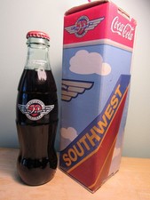SOUTHWEST AIRLINES - Coca Cola Bottle -  w/ box  