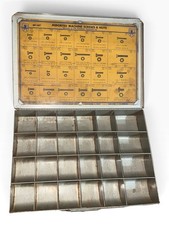 Vintage Bowman Products BP-167 Machine Screw Nut Metal Parts Organizer Cabinet picture