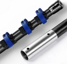 Carbon Fiber Pool Pole Telescopic, 4.6-16FT Adjustable Compact Pool Pole picture