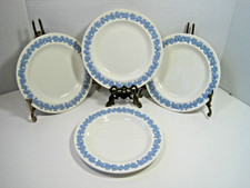 Wedgwood Embossed Queensware Luncheon Plates 9
