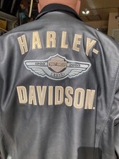 Harley Davidson Leather Motorcycle Jacket Mens Size XXL 🇺🇸 “MINT COND” 🇺🇸 picture