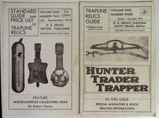 1973 D.E. DRAKE & CO. STANDARD GUIDE AND PRICE LIST OF TRAPLINE RELICS 2 ISSUES picture