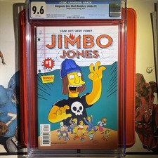 Simpsons Jimbo #1 CGC 9.6 Bongo Comics 1993 One‑Shot picture