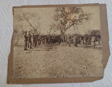 Antique 1898 Spanish American War Photo Grouping US Infantry Corporal Camp #22 picture