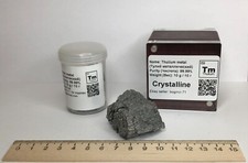 Thulium Metal 10 Gram Tm/TREM 99.99% Purity Periodic Element Distilled Pieces picture