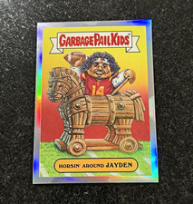 Topps 2026 Garbage Pail Kids Horsin' Around Jayden Maiava Refractor case hit ssp picture