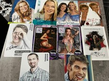 JOB LOT BUNDLE Hand Signed 6x4 PhotoS ACTORS AUTOGRAPHED ACTRESSES picture