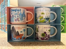 Starbucks Theme Park Mug New in Box Disney Universal Pick Your Park picture