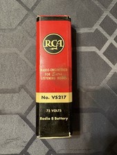Vintage RCA VS217 75 Volt Radio B Battery Unopened Display Piece picture