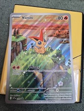 JUMBO Pokémon TCG Victini SVP 208 Black Star Promo Card picture