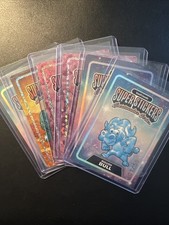 Lot of 6 Super Stickers Veefriends Characters ALL 1/55 (NOT Topps Chrome) picture