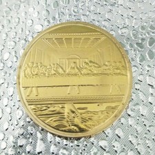 * 100 PCS Jesus Christ & Last Supper Gold Plated Coin *Great Religious Keepsake