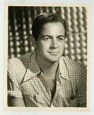 Mark Stevens 1946 Signed Actor Martin Kane, Private Eye 8x10 Portrait Photo  picture