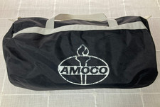 Vintage AMOCO Oil Gym Duffle Bag; Black picture