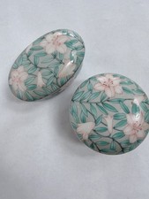 Beautiful Vintage Serenade By OTAGIRI Japan 2 Covered Jars With Iids Gold Trim picture