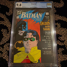 Batman #427 CGC 9.8 (1988) DC Comics A Death in the Family Signed Mignola picture